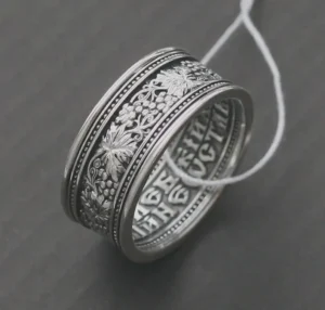 Artisan Crafted Orthodox Ring – Silver 925 – Byzantine Symbol for Men - Image 6
