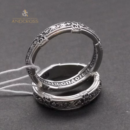 Dove of the Holy Spirit Ring – Sterling Silver 925 – Save and Protect – Orthodox Gift